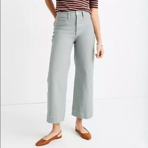 Madewell Emmett Wide Leg Crop Pants